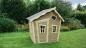 Preview: Exit Toys Holzspielhaus Crooky 100 - Graubeige
