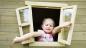 Preview: Exit Toys Holzspielhaus Crooky 100 - Graubeige