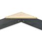 Preview: Exit Toys Aksent Holzsandkasten Sechseckig 200 x 170 cm