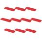 Preview: 10-er Set Airex Coronella 200 - rot, 2000x600x15 mm