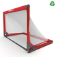 Preview: Bazookagoal Aluminium Teleskoptor - 120x75 cm - rot/weiss