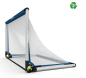 Preview: Bazookagoal Aluminium Teleskoptor - 150x90 cm - blau/weiss