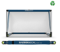 Preview: Bazookagoal Aluminium Teleskoptor - 150x90 cm - blau/weiss