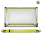 Preview: Bazookagoal Aluminium Teleskoptor - 150x90 cm - gelb/weiss