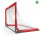 Preview: Bazookagoal Aluminium Teleskoptor - 150x90 cm - rot/weiss