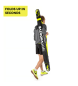Preview: Bazookagoal Teleskoptor 150x90 - schwarz/gelb