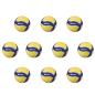 Preview: Mikasa Volleyball VS123W-SL GELB - 10-er Set