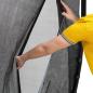 Preview: EXIT Dynamic ebenerdiges Trampolin mit Sicherheitsnetz - schwarz, 305x519cm