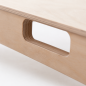 Preview: Gockel Cornhole Boards natural Set - 2 Boards 4 rote und 4 blaue Bags