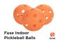 Preview: ONIX Fuse Indoor Pickelball Ball - Orange 3-Pack