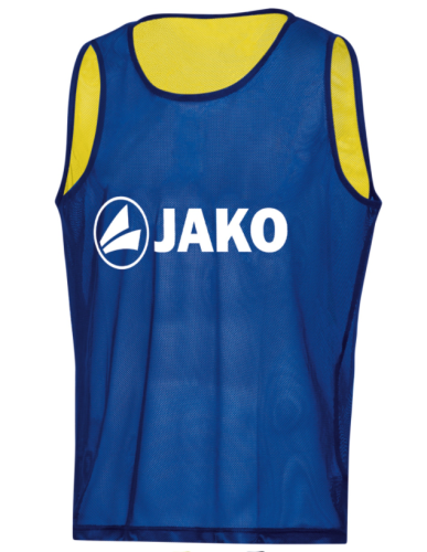 Preview: Wende-Überzieher - Neongelb-Royal