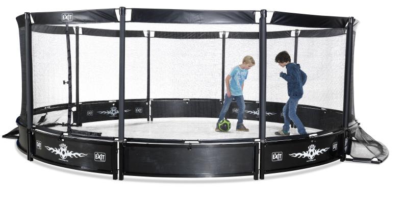 Preview: Exit Toys Panna-ArenA Rund 488 cm mit Netz