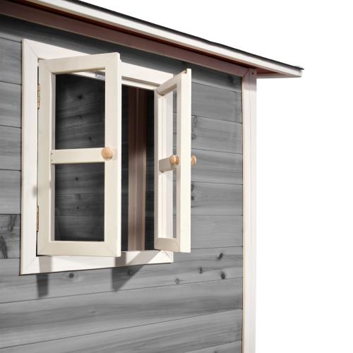 Exit Toys Holzspielhaus Loft 550 - Grau