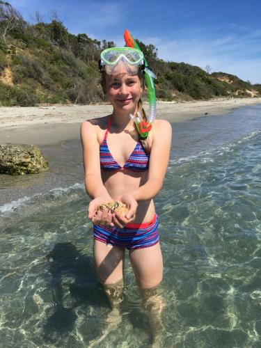 Preview: Schnorchel Set BERMUDA Junior (3-teilig, im Meshbag)