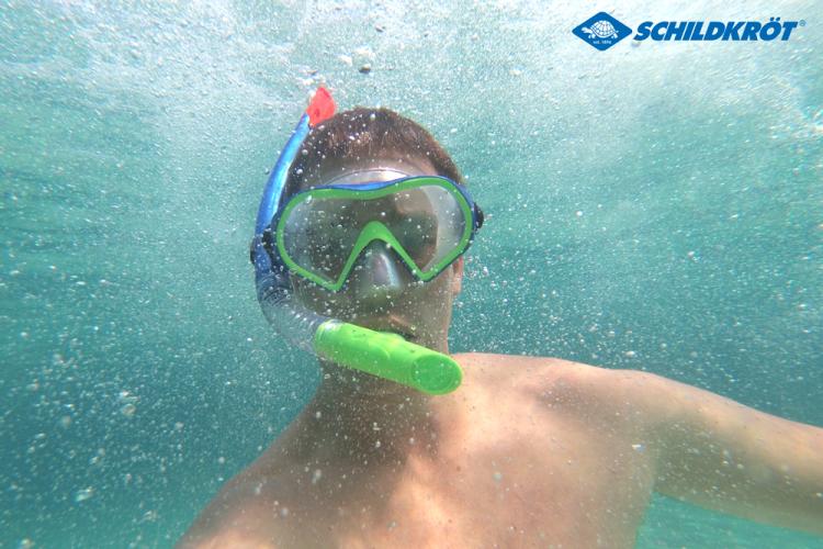 Schnorchel Set CAYMAN (3-teilig, im Meshbag)