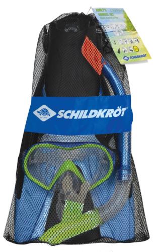 Preview: Schnorchel Set CAYMAN (3-teilig, im Meshbag)