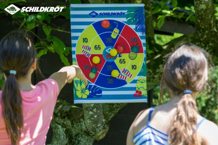 Preview: Donic Schildkröt Roll-Up Dart Set mit 2 x 3 Bällen