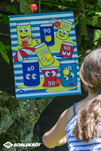 Preview: Donic Schildkröt Roll-Up Dart Set mit 2 x 3 Bällen