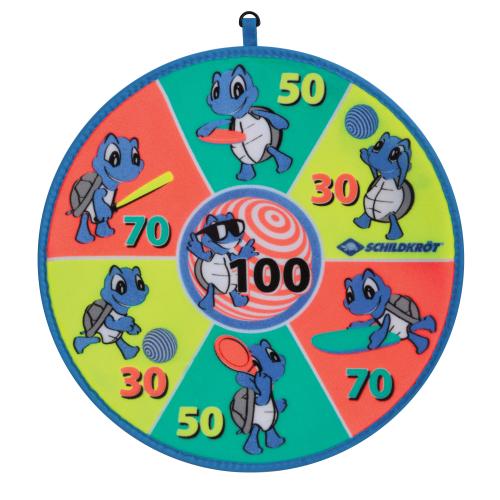 Preview: Schildkröt Soft Dart Set, Klett-Dartscheibe mit 2 x 3 Bällen