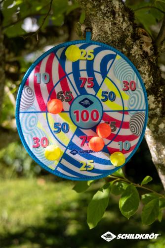 Preview: Schildkröt Soft Dart Set, Klett-Dartscheibe mit 2 x 3 Bällen