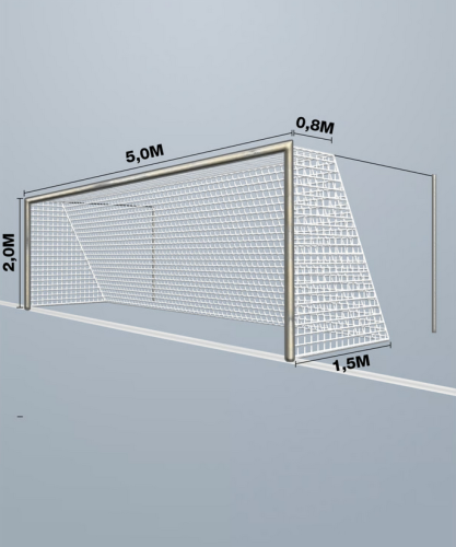 Cawila Tornetz 5,15 x 2,50m - weiss