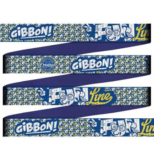 Preview: Gibbon Slackline Fun Line Treewear Set 15 m - Blau