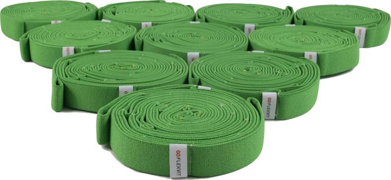 10er Set Fitnessband Flexvit Multi - mittel