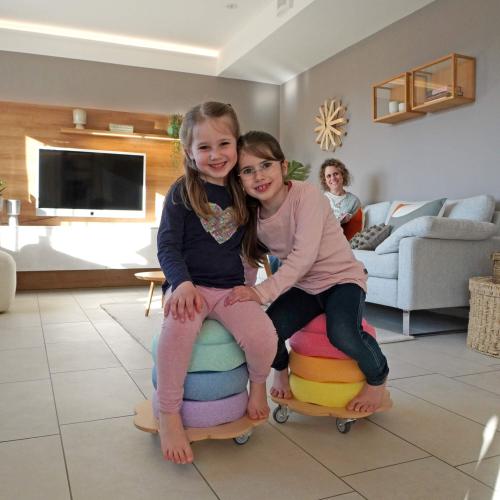 Pedalo® Stapelbaustein Rollbrett Set