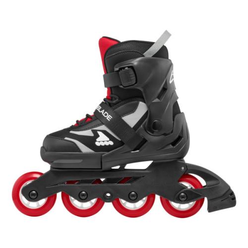 Preview: Rollerblade Microblade Children's Training Inline Skates - Black/Red