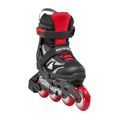 Preview: Rollerblade Microblade Children's Training Inline Skates - Black/Red