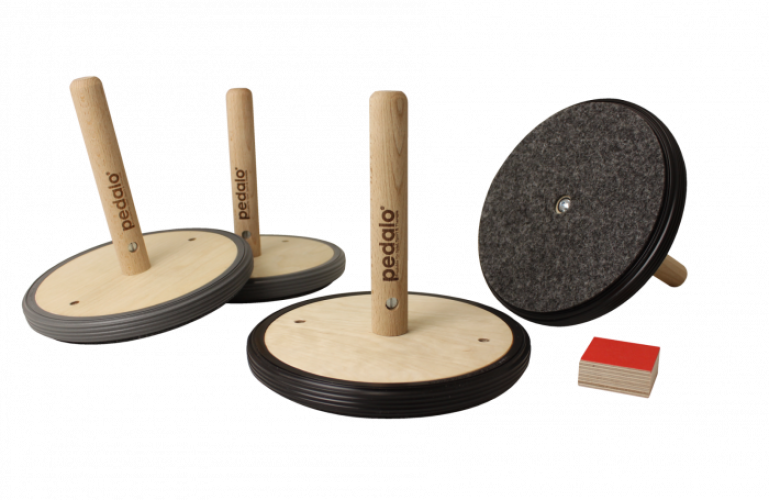 Preview: Pedalo Curling Halle 4 Eisstöcke (2+2)