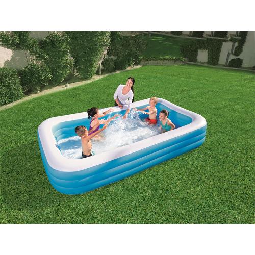 Preview: DELUXE BLUE RECTANGULAR FAMILY POOL 305X 183X56CM