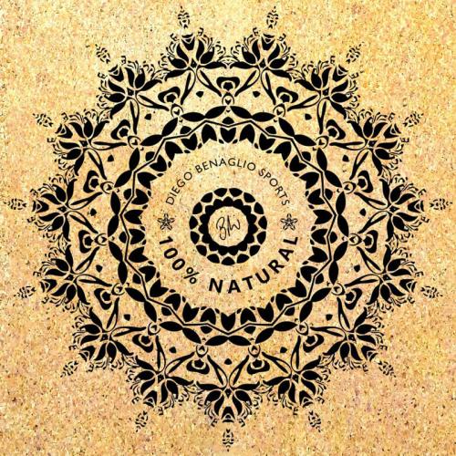 Preview: Diego Benaglio Sports Yogamatte - kork, schwarz