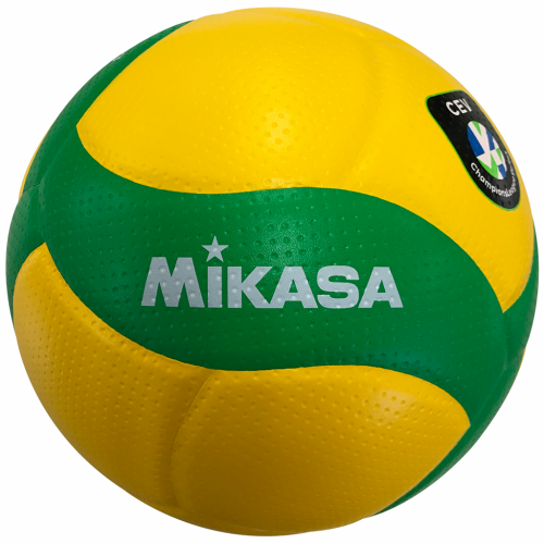 Preview: Mikasa Volleyball V200W-CEV GELB - 10-er Set