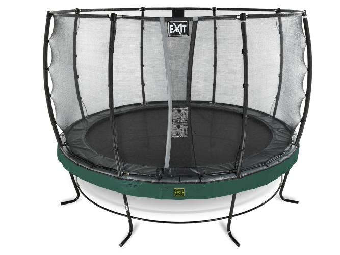 Preview: EXIT Elegant Premium 427 (14ft) + Sicherheitsnetz Deluxe (Grün)