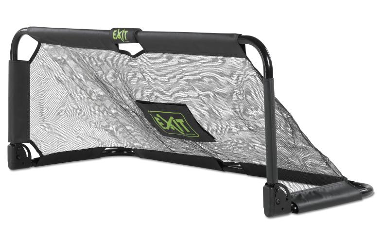 Preview: EXIT Panna faltbares stählernes Fußballtor 150x60cm (Set von 2) - schwarz