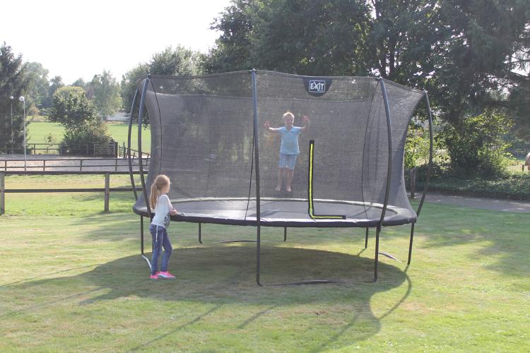 Preview: exit-silhouette-trampolin-427-cm-schwarz