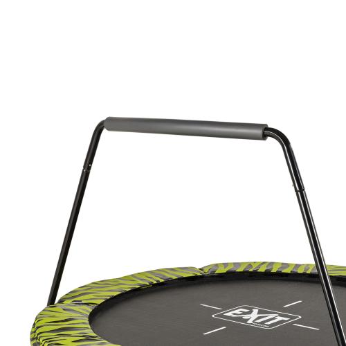 Preview: EXIT Tiggy junior Trampolin mit Bügel ø140cm - schwarz/grün