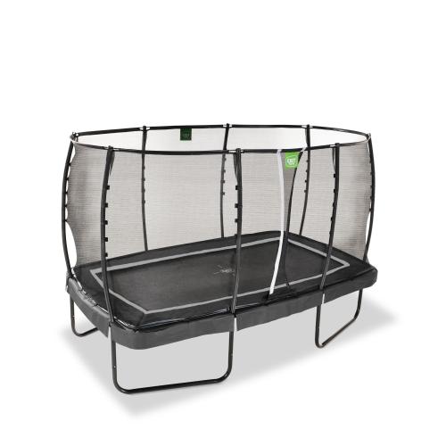 Preview: EXIT Allure Premium Trampolin - schwarz, 214x366cm