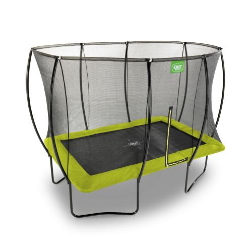 Preview: EXIT Silhouette Trampolin - grün, 214x305cm