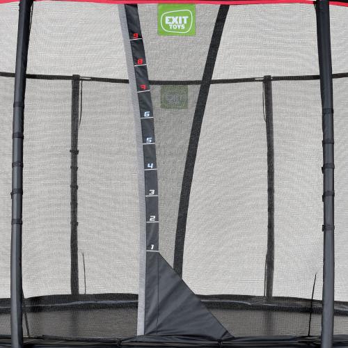 EXIT PeakPro Trampolin - schwarz, ø366cm