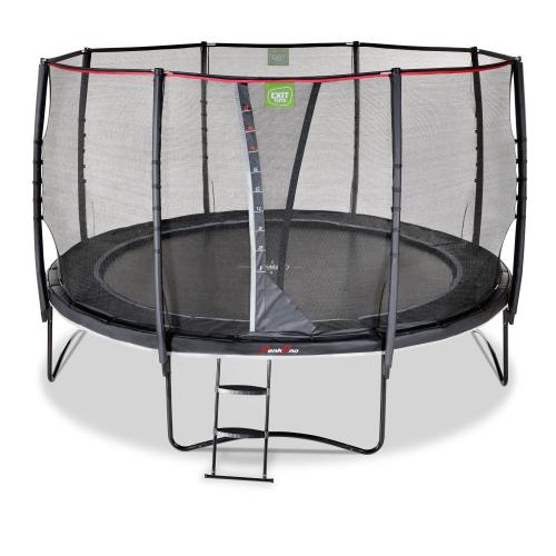 Preview: EXIT PeakPro Trampolin - schwarz, ø427cm