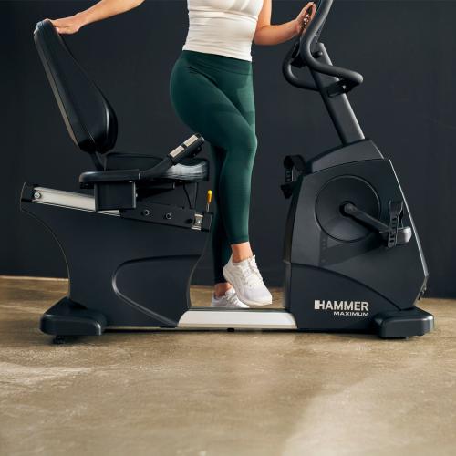Preview: Hammer Maximum RB 8000 Liegeergometer - schwarz