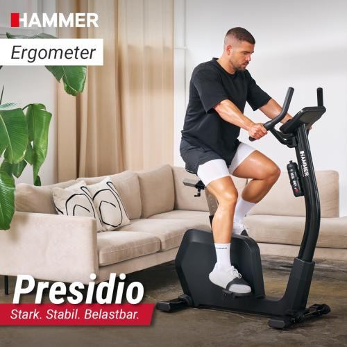 Preview: Hammer Maximum Presidio Ergometer - schwarz