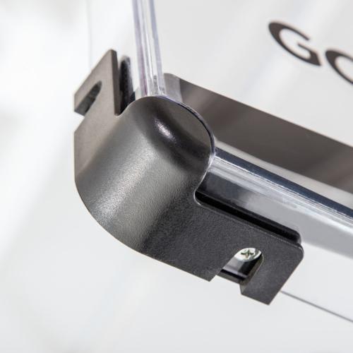 Goaliath Gotek 50 Basketballkorb - anthrazit, schwarz, weiss