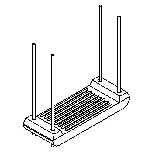 Preview: Holz-Schaukelsitz 19x45 cm