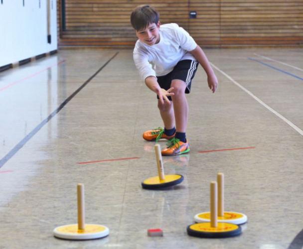 Preview: Pedalo Curling Halle 4 Eisstöcke (2+2)
