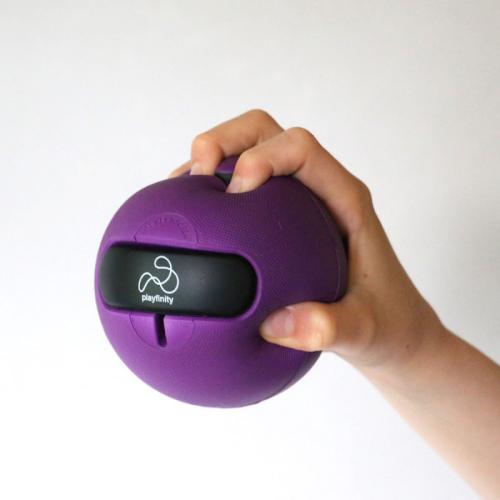 Preview: Playfinity Squeezey Ball - violett