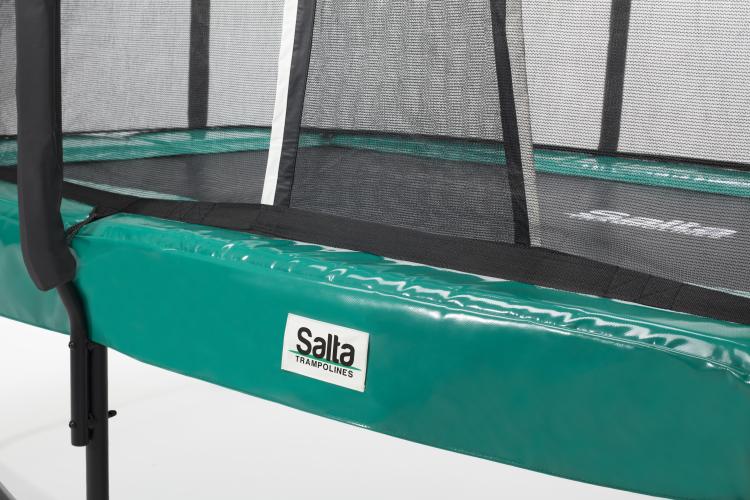 Preview: Salta First Class Trampolin grün - 366x214 cm