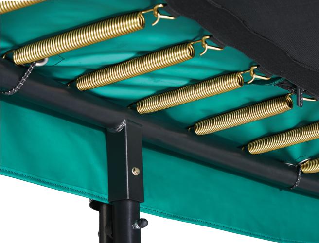 Preview: Salta First Class Trampolin grün - 366x214 cm